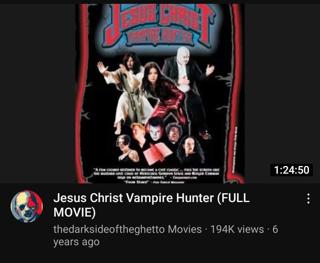 B-Tube: Jesus Christ Vampire Hunter